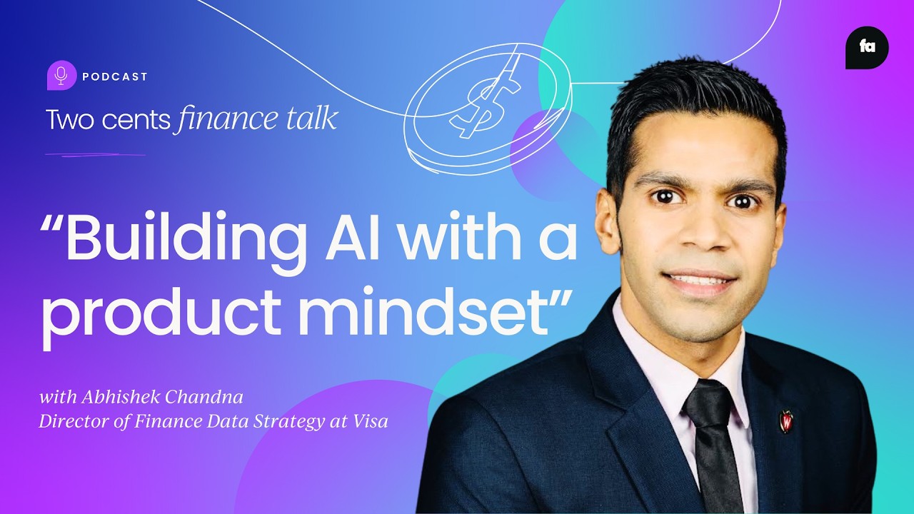 Why most AI projects in finance fail, with Abhishek Chandna