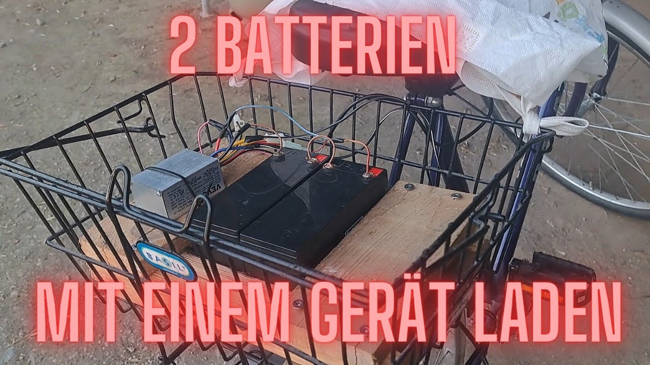 2x12V-Batterien GLEICHZEIT laden mit EINEM Ger&auml;t?!