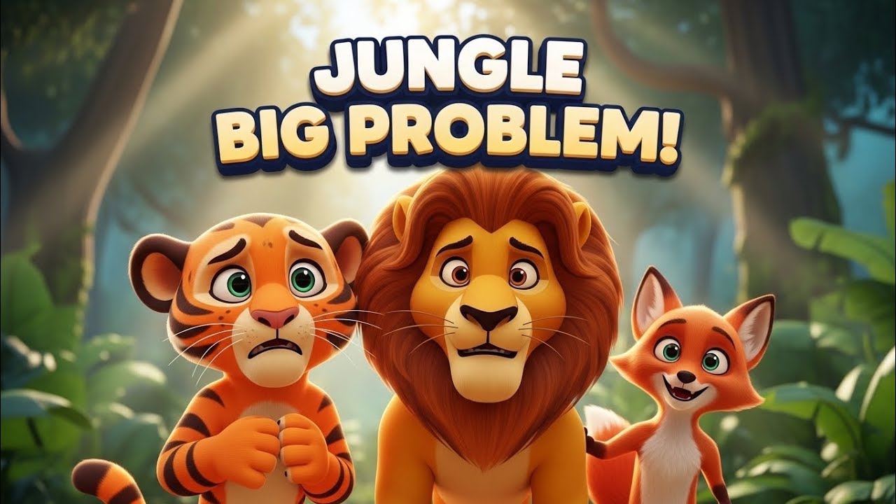 Tiger and Lion Arrive🐯🦁 — The Jungle Is in Big Trouble!