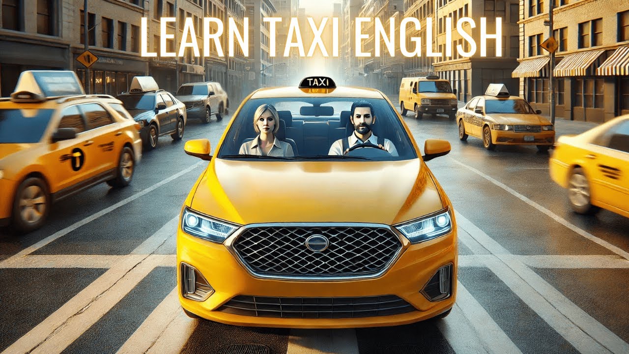 Learn English with a Taxi Ride  | Easy Listening Practice!