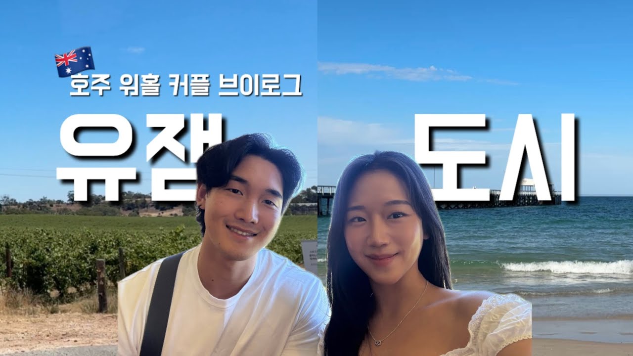 [호주 워홀] 호주의 대전 애들레이드  vlog 🍷🍾🥂ㅣ애들레이드 와이너리 투어 & 바다 🌊⛱