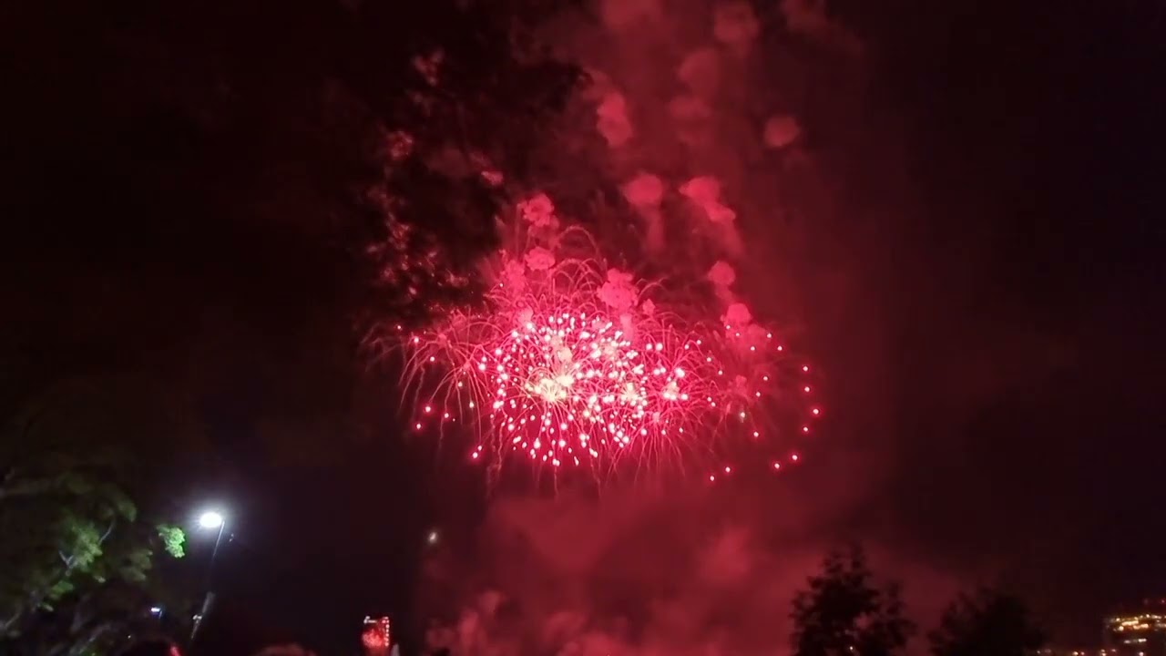 4th of July fireworks from the Esplanade @ Boston Pops 2022