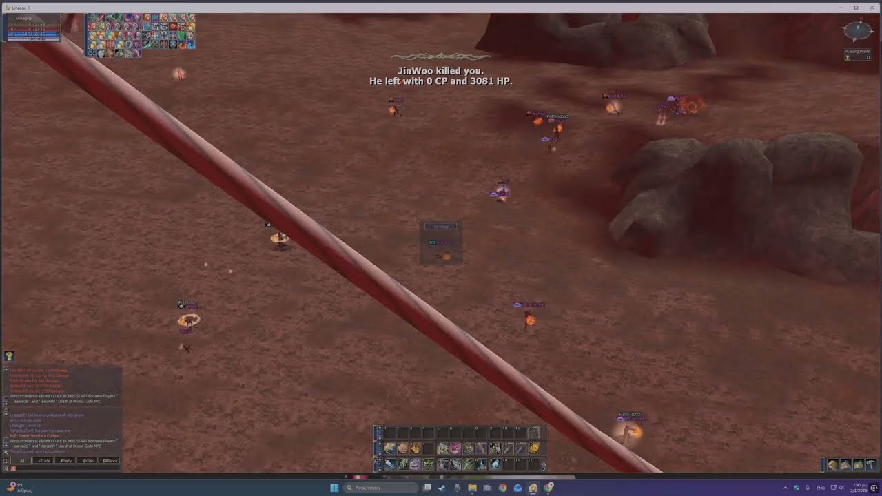 L2AARON 2026 ALL DUNGEON BOSSES ! Lineage 2 Interlude