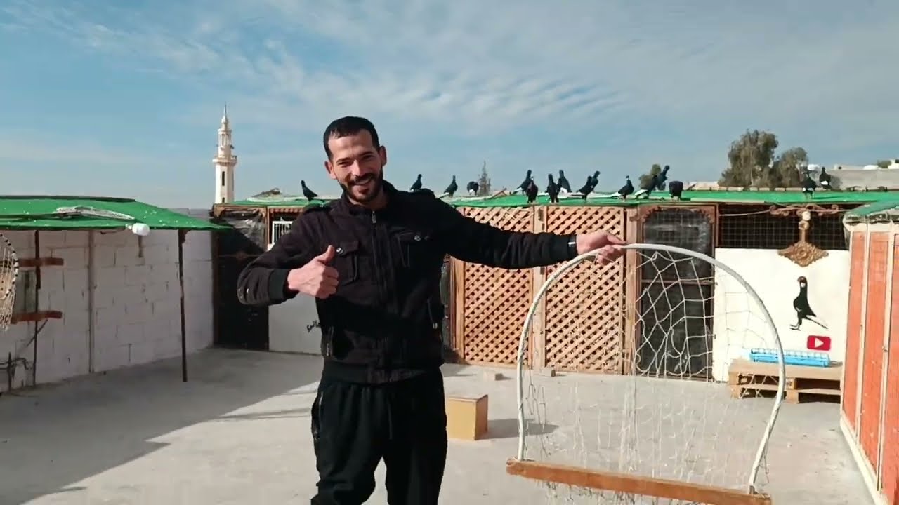 طريقه تركيب شبك لصيد الحمام من الصفر 💥🔥