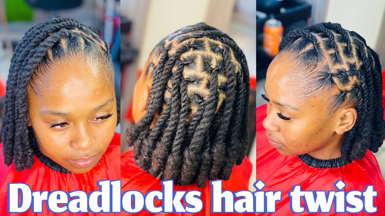 R250 vs Dreadlocks hair twisting style 