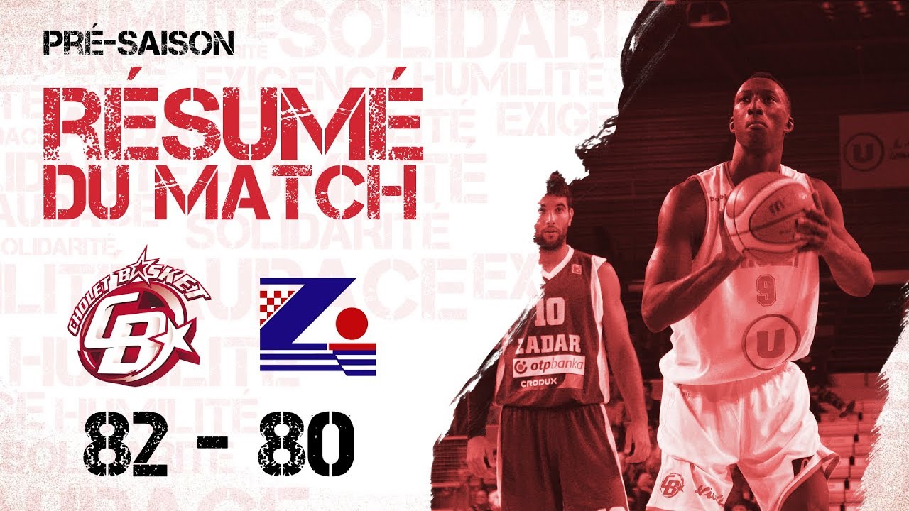 Cholet Basket - Zadar: R&eacute;sum&eacute; du Match