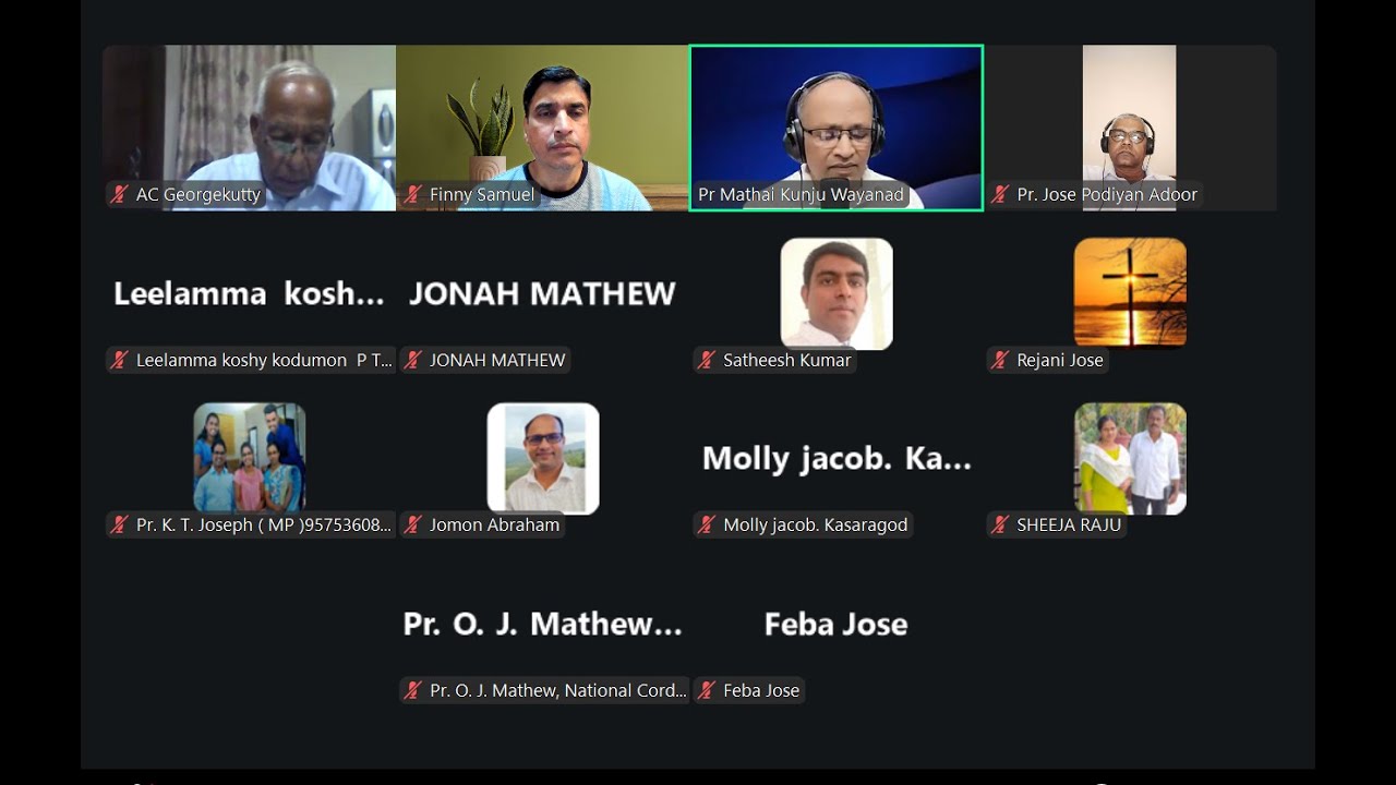 Malayalam Prayer Line (MPL) - 1076th Day of Prayer