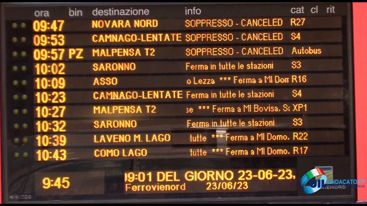 Si torna a scioperare in Trenord