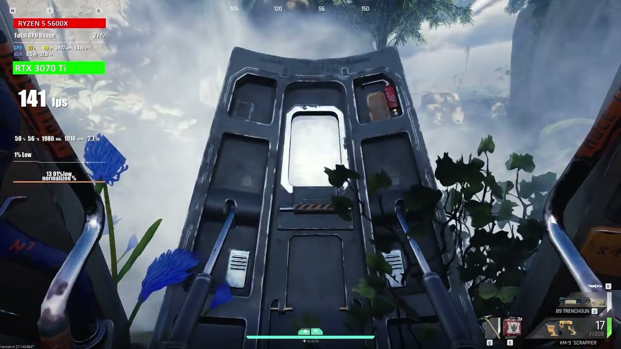 The Cycle Frontier Test RTX 3070 Ti && AMD Ryzen 5 5600x ( all settings )
