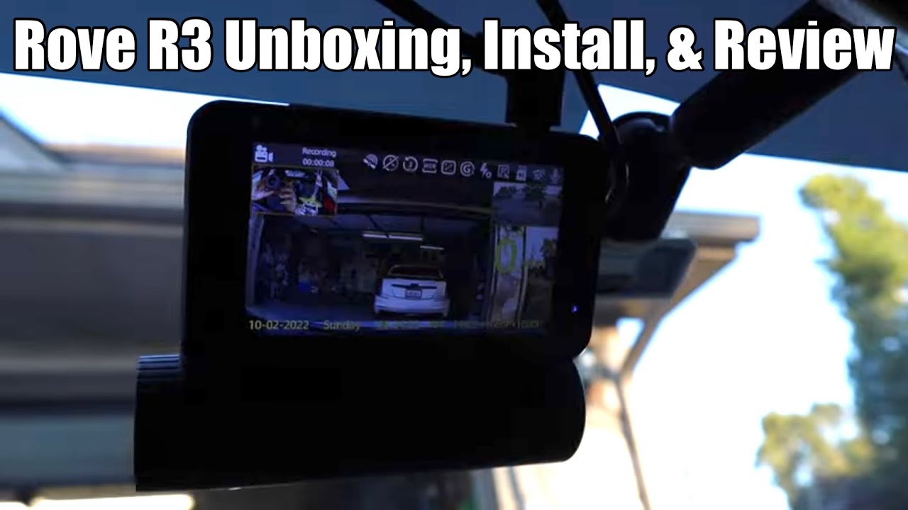 Rove R3 Dash Cam In-Depth Unboxing, Installation, and Review
