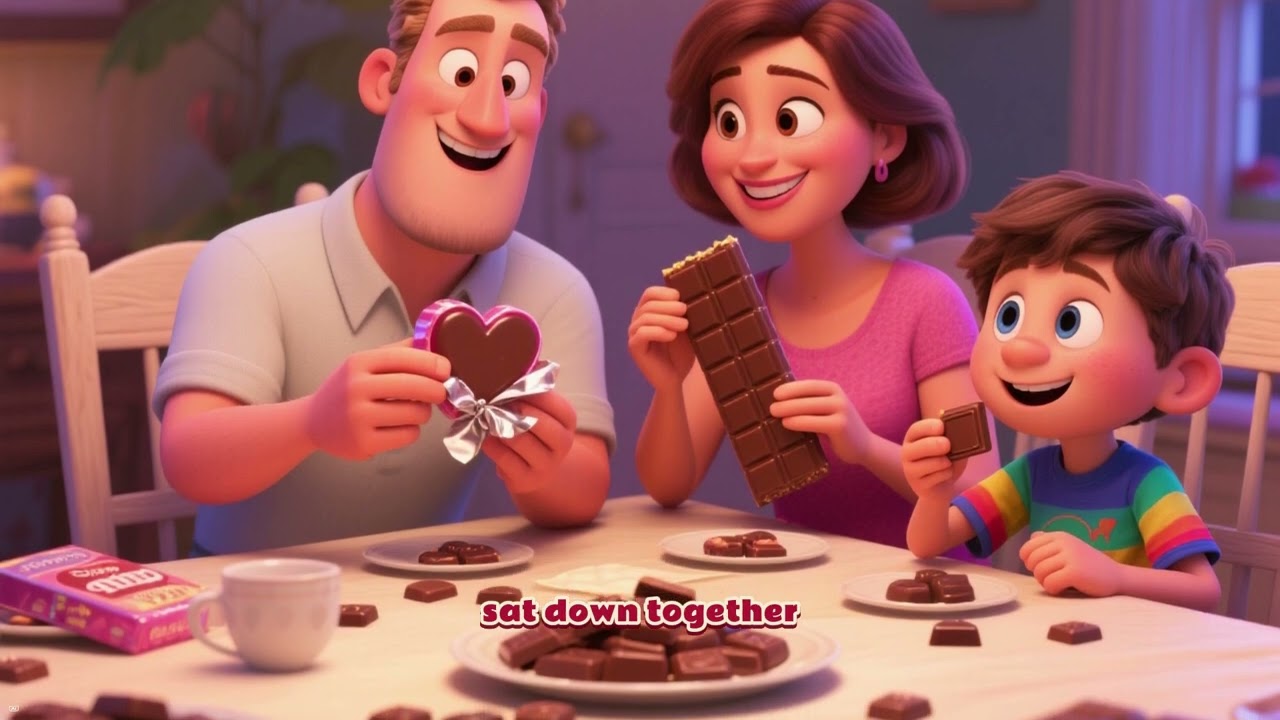 Chocolate Day Story for Kids 🍫 | Leo’s Happy Day with Family | FunSpark Kids TV