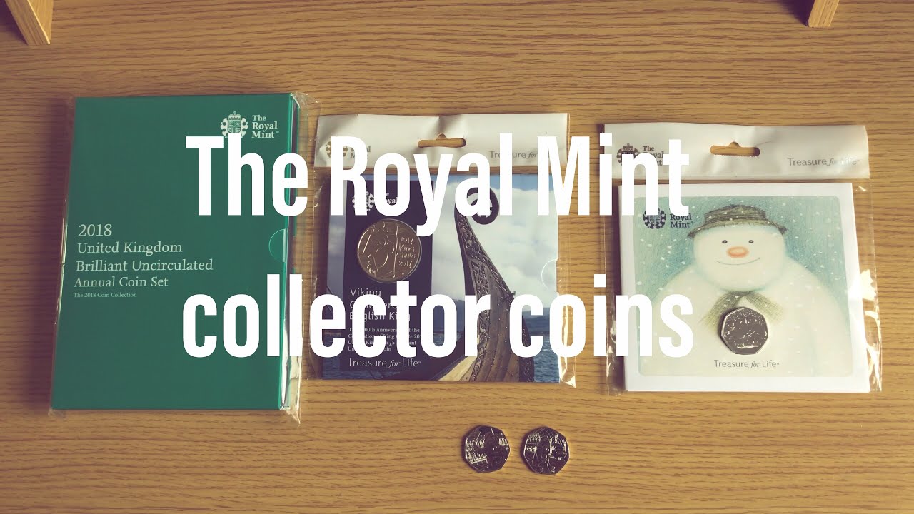 The Royal Mint 2018 Annual coin set + other Collector coins.