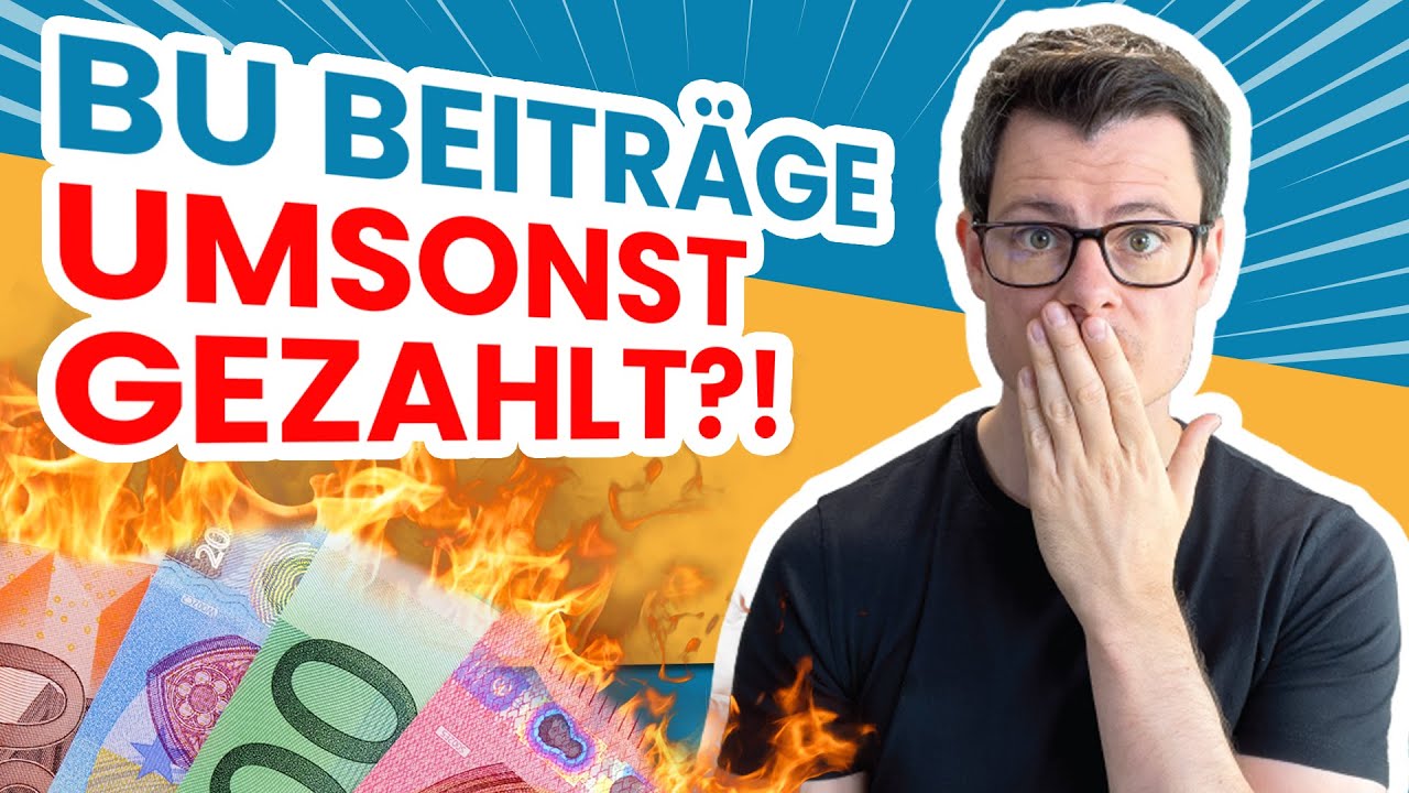 Warum du sinnlos BU Beiträge zahlst! (ohne es zu wissen)