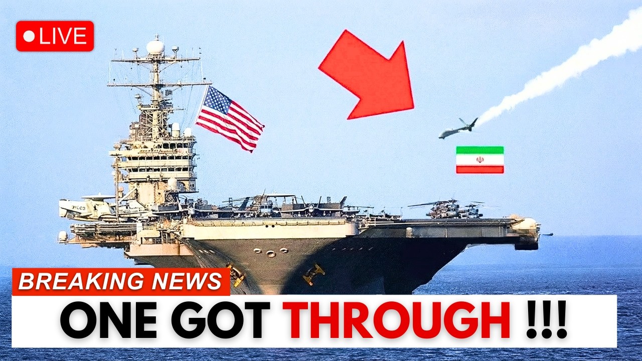Iran Fired Hypersonic Missiles at the USS Gerald R. Ford - One Made It Through