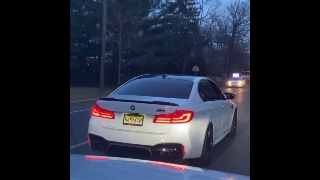 THE BEST OF M5 F90 BURNOUTS, BANGS, POPS, AND RACES
