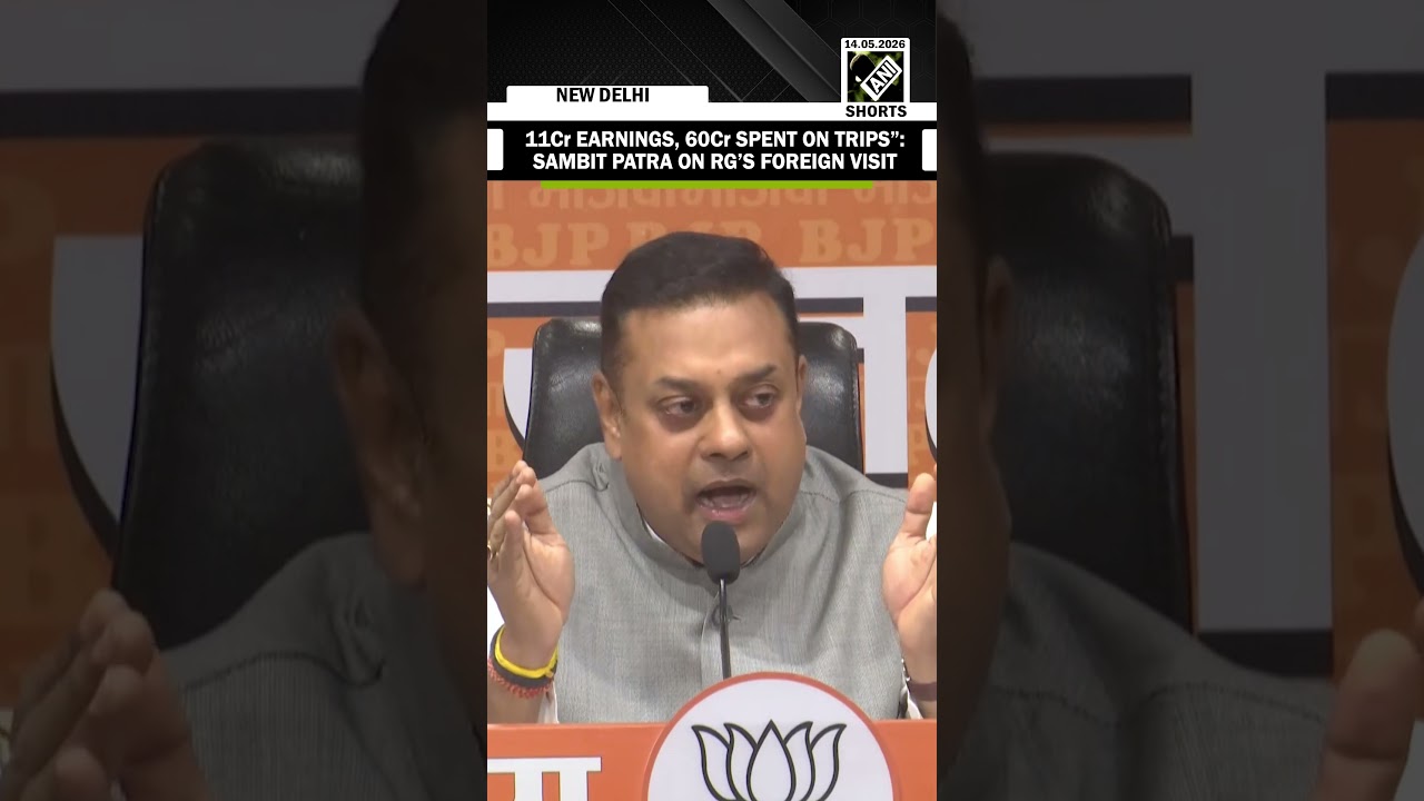 11Cr earnings, 60 Cr on Foreign Trips&rdquo;: BJP&rsquo;s Sambit Patra questions RG&rsquo;s travel expenditure