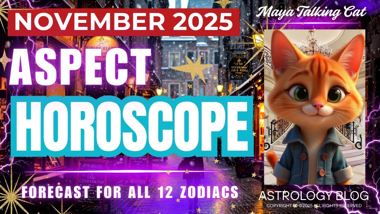 Aspect Horoscope November 2025 – forecast for all 12 zodiacs