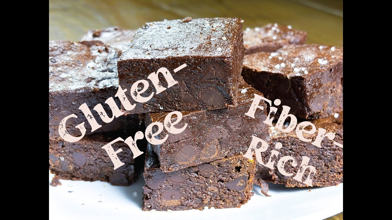 Gluten-Free Fiber-Rich Brownies Recipe