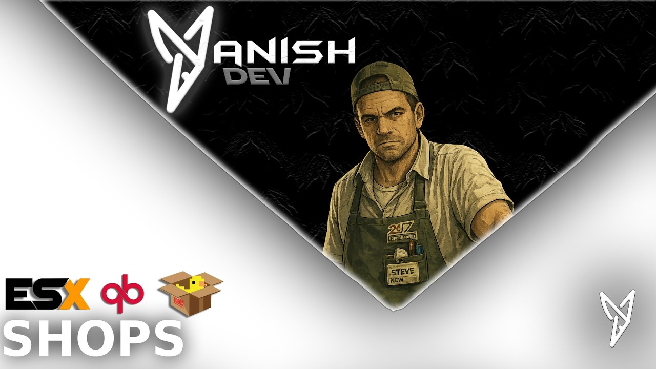 Vanish's Shops | Everyday Series | FiveM Script