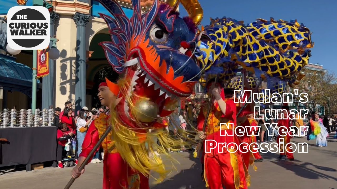Mulan's Lunar New Year Procession at Disney California Adventure | 2023