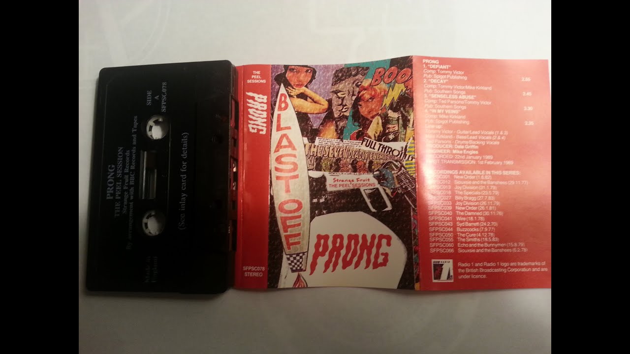 Prong - Peel Sessions cassette rip 1990