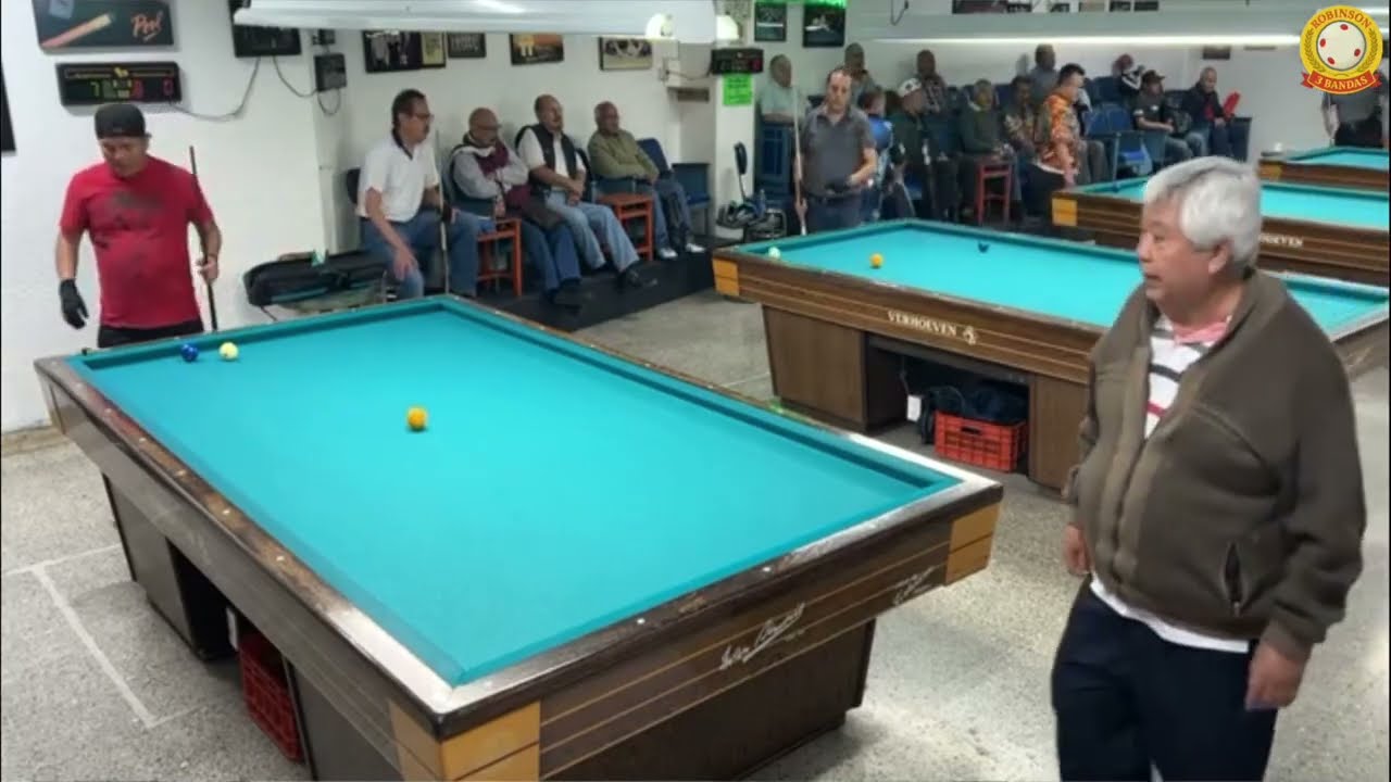 Máxima Potencia 🆚 Adrián García | Jonathan Maravilla 🆚 Ricardo Solís - Club Cid Billar.