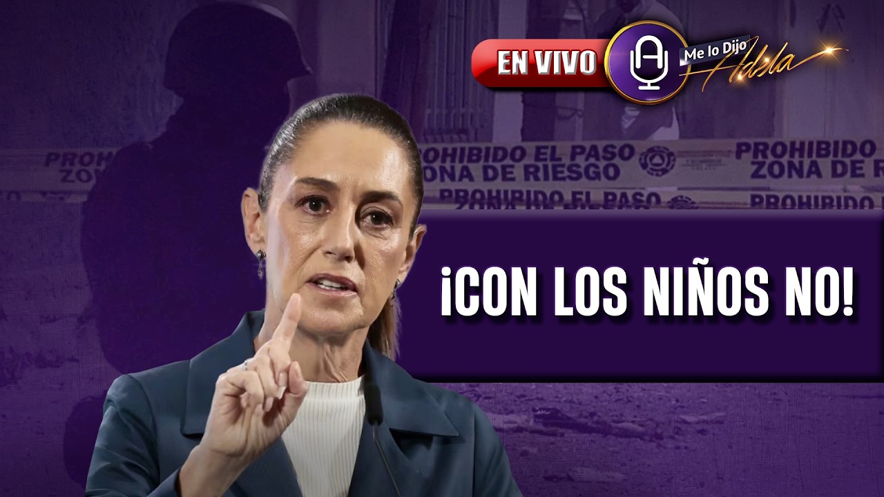 BALACERA alcanza a 8 NIÑOS y Sheinbaum pacta impunidad I Prog. 19/02 MLDA
