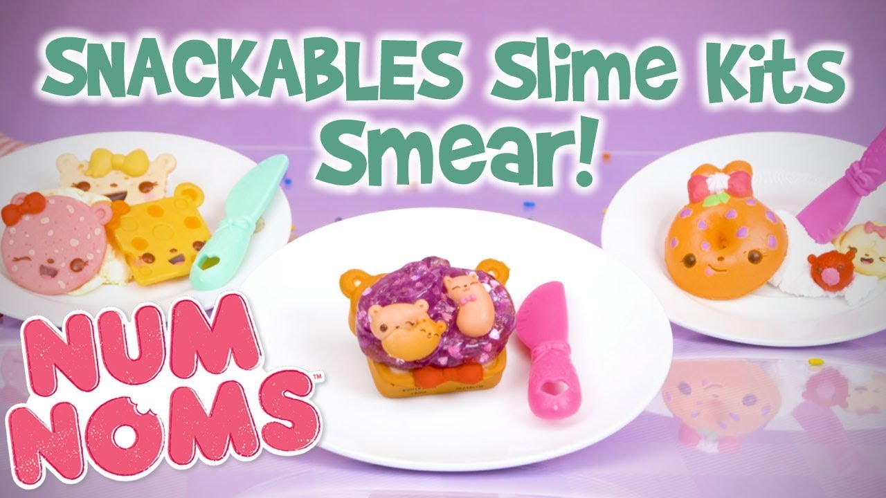 Num Noms | Snackables Slime Kits - Smear! | Official Play Video
