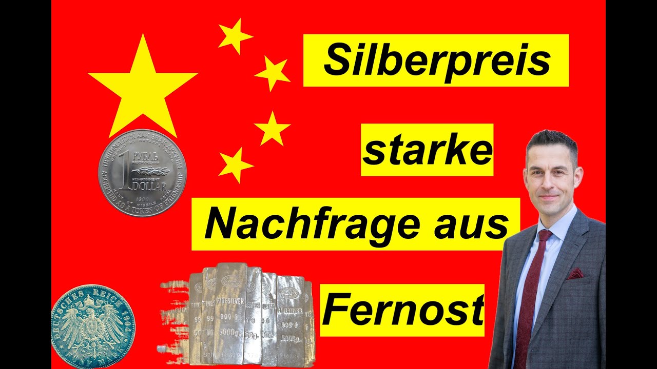 Silberpreis Trend - starke physische Nachfrage 2024