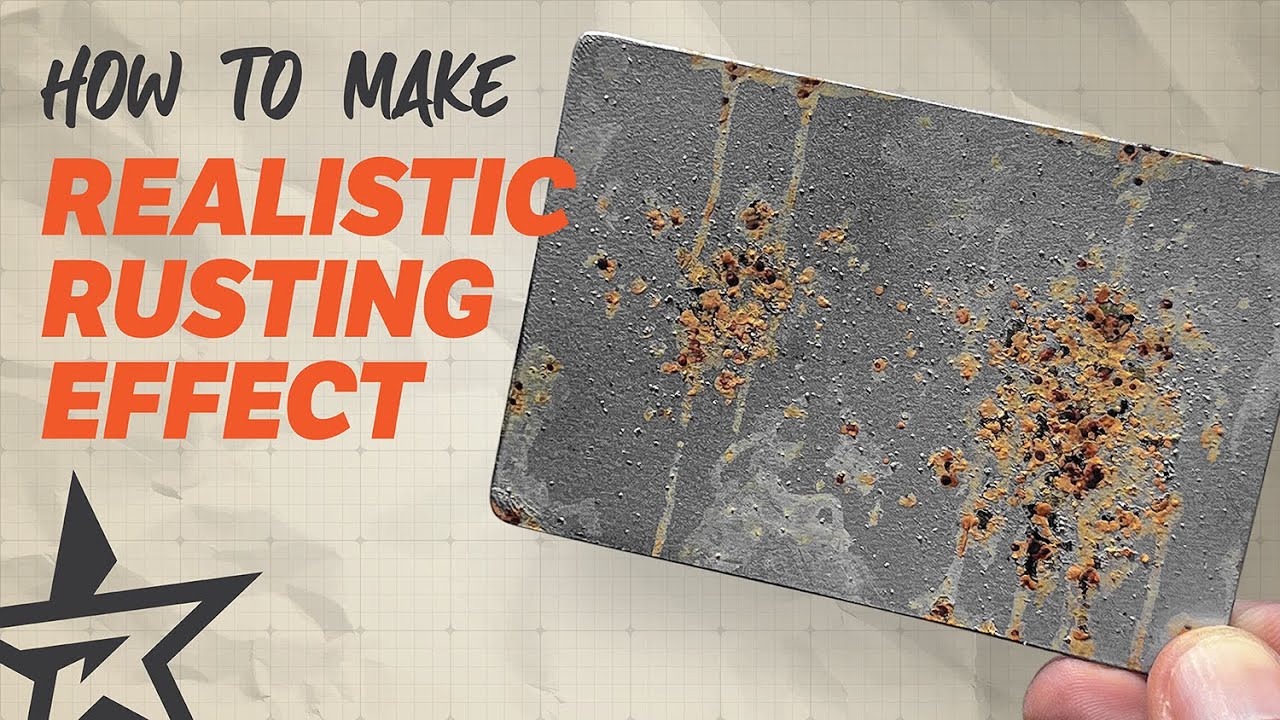 How To Make Rust Effect on RC Car
