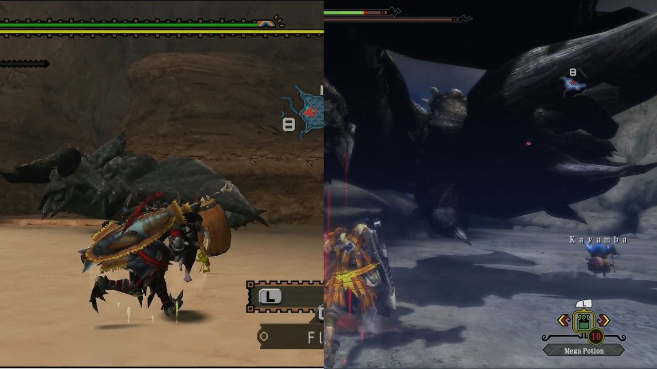 MH3U: Late night hunting with with special guest gen2 Black Diablos