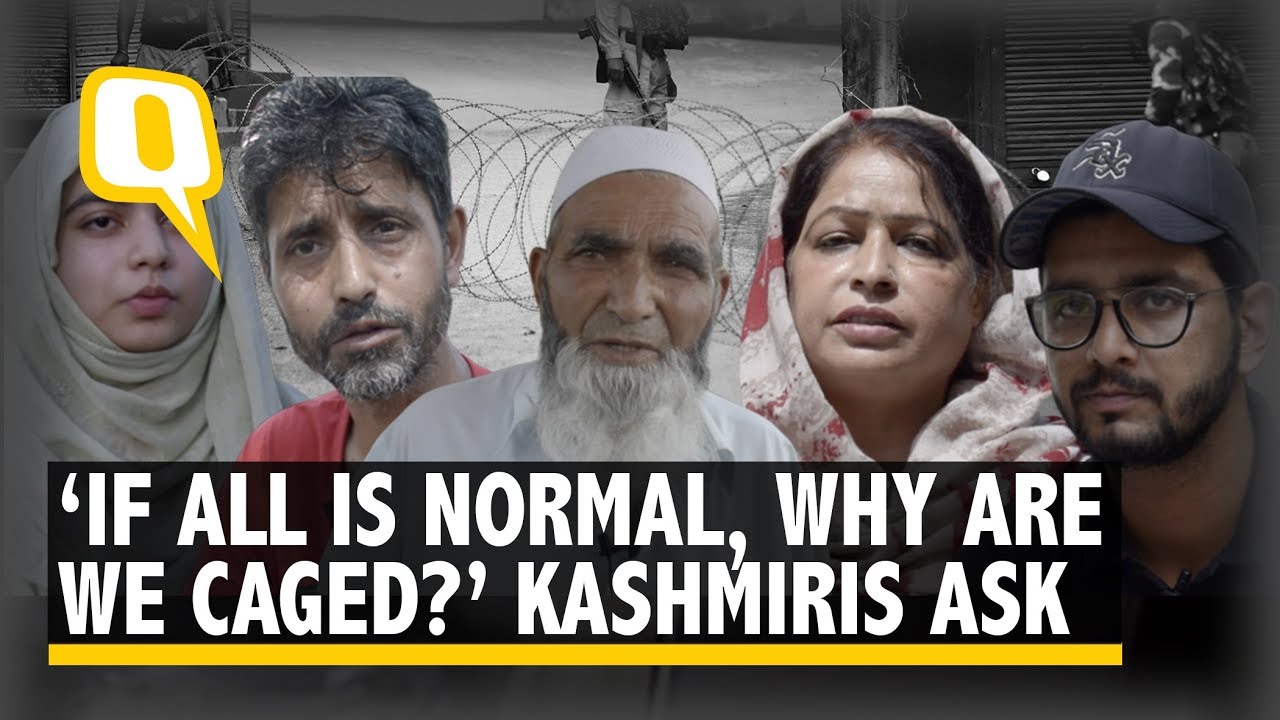 If All is Normal, Why Are We Caged? Kashmiris Ask, 30 Days Later | The Quint