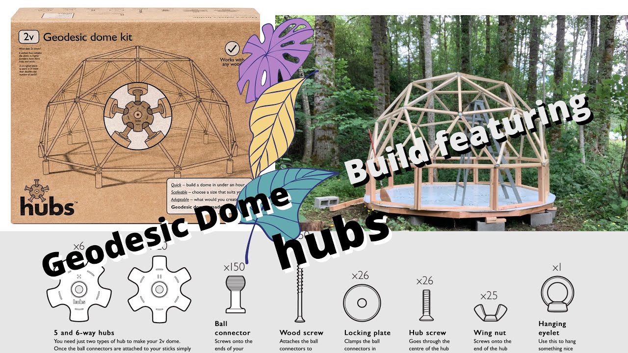 Dome away from Home. Building our off grid GeoDesic Dome