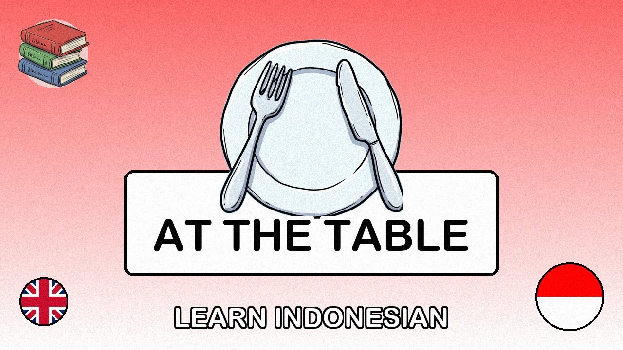 🇬🇧→🇮🇩 Learn Indonesian - Ordering at a Restaurant