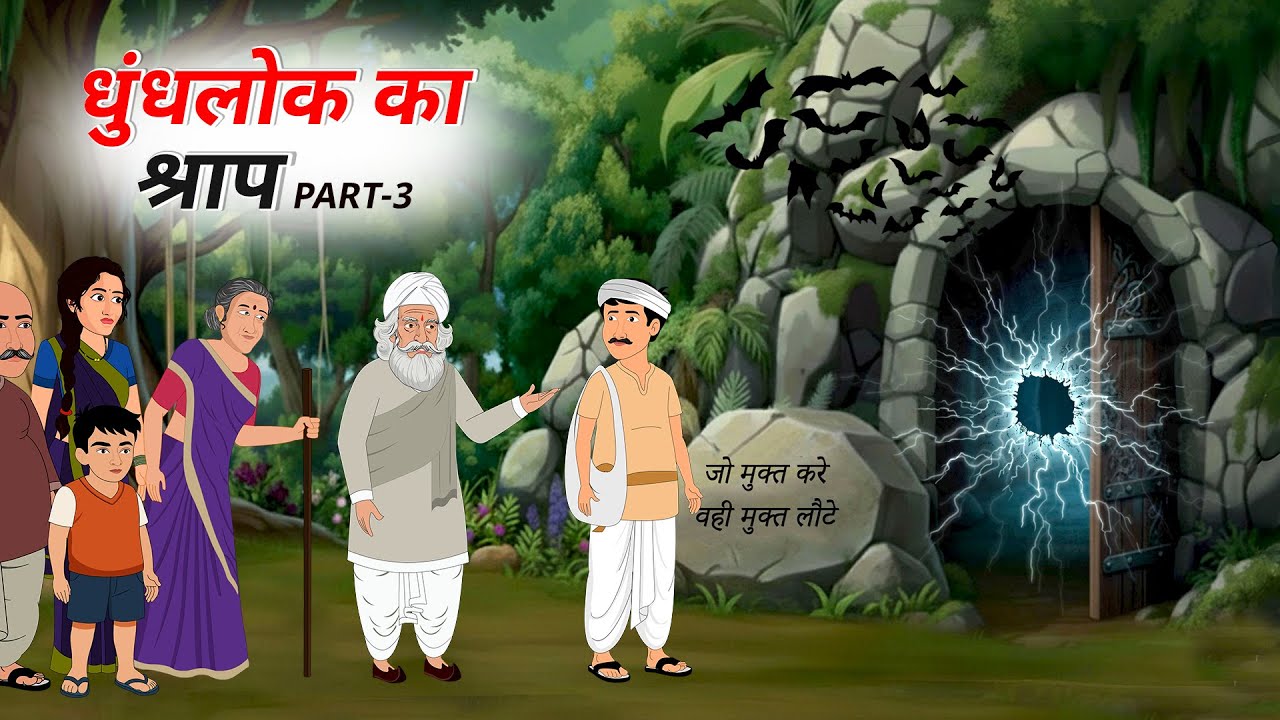 धुंधलोक का श्राप Part 3 | Curse of the Dunwalok | Moral Story for Kids | Hindi Kahani | Fairy Tale