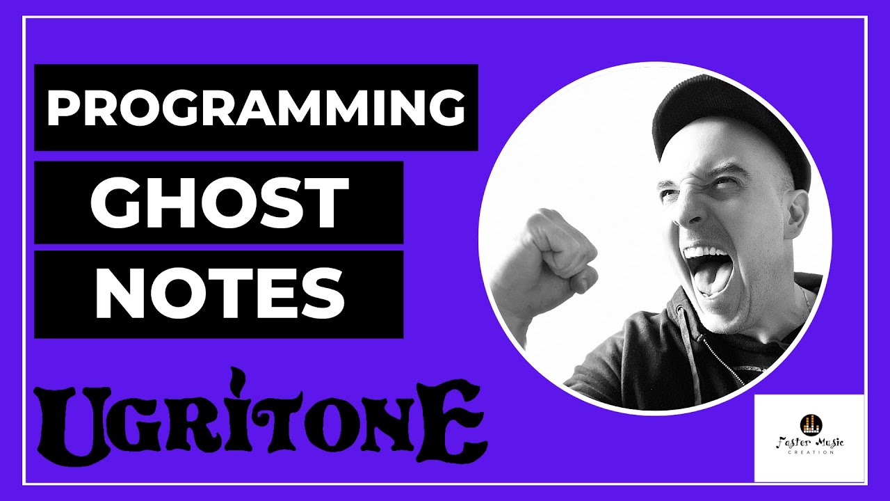 #drumprogramming  - How To Write Realistic MIDI Ghost Notes In Logic Pro X - Ugritone Edition