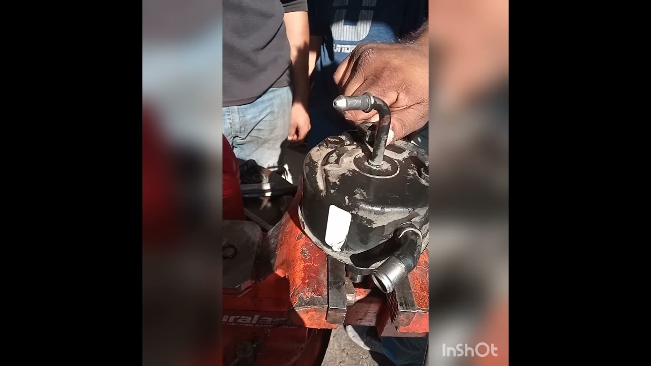 Cambio de repuesto de Bomba hidrahulica de Voyager 3.8L ó 3.3L.