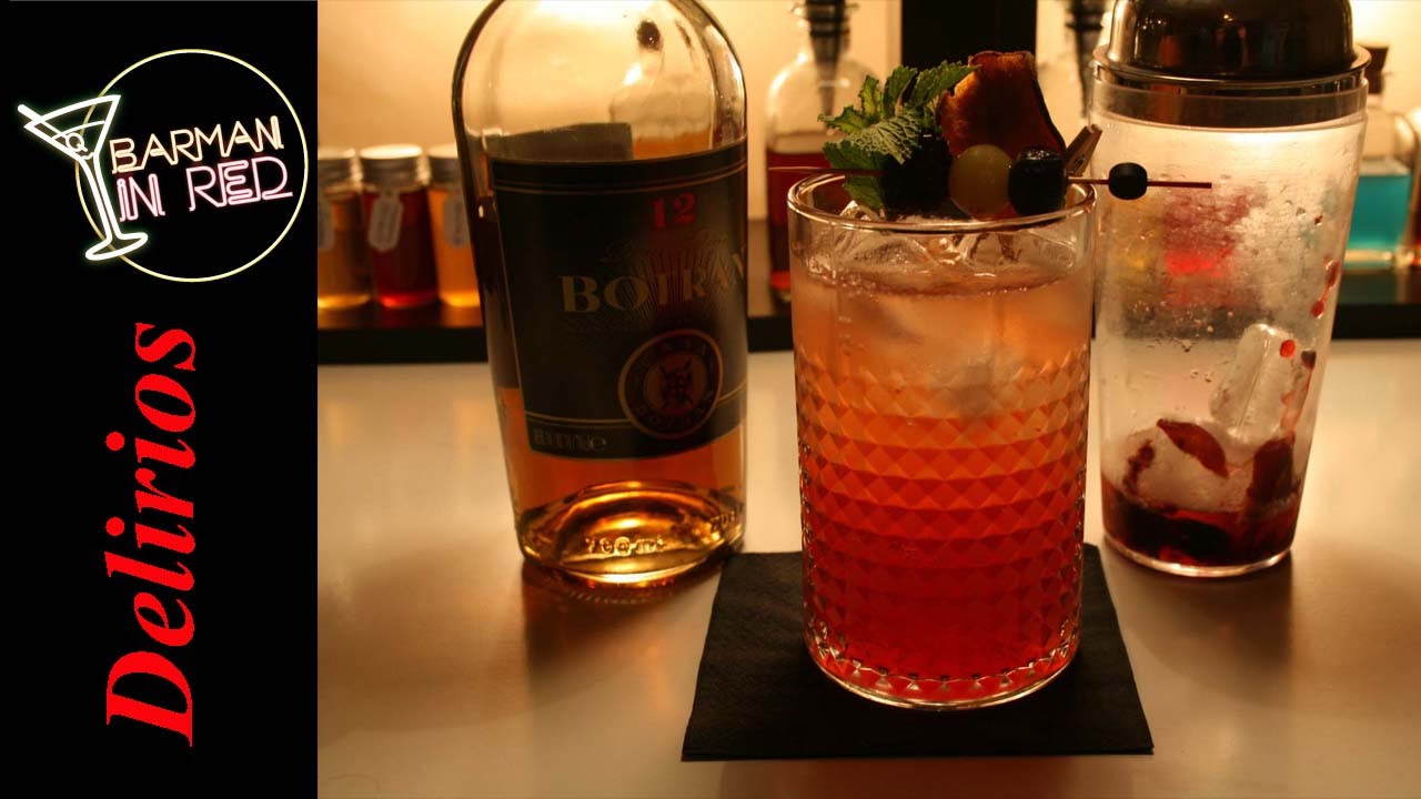 BEBIDAS CON RON -  COCTEL DELIRIOS