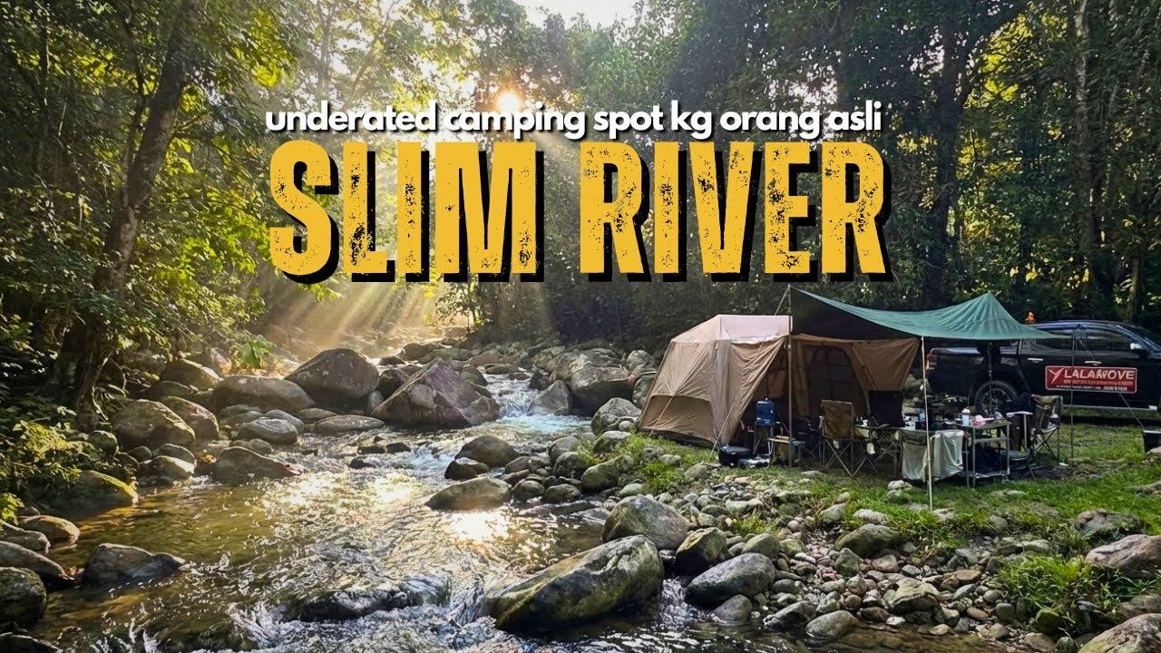 underated camping spot Kg orang asli Slim River Perak | Kia Garden Campsite