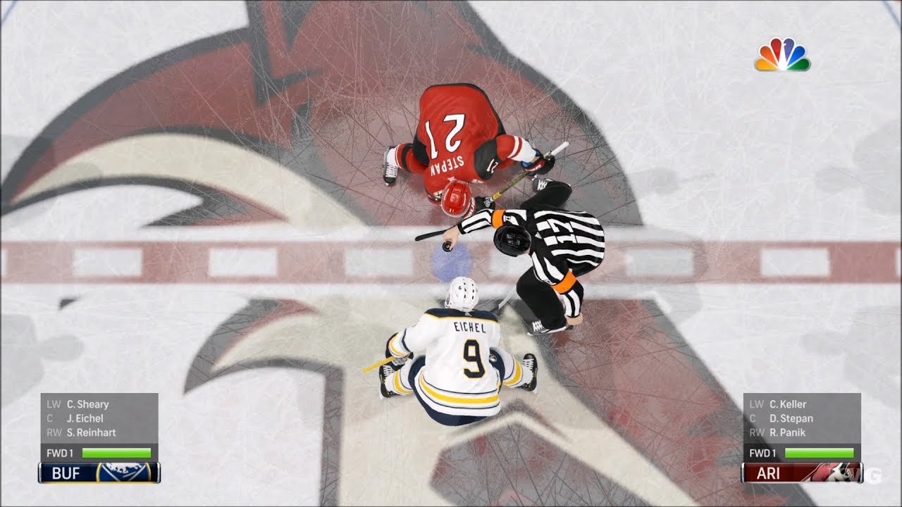 NHL 19 - Arizona Coyotes vs Buffalo Sabres - Gameplay (HD) [1080p60FPS]