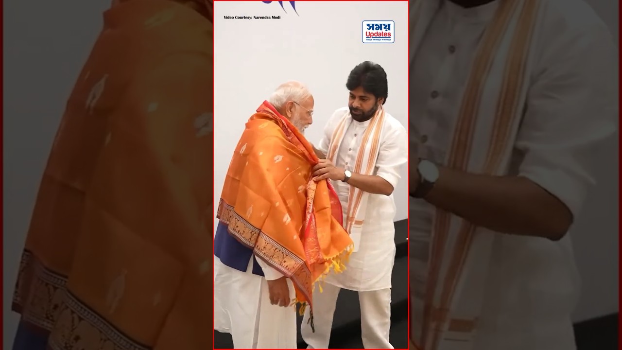 PM Modi is honored by #NDA allies for a milestone #pmmodi #india #delhi #BJP #shorts #short #viral