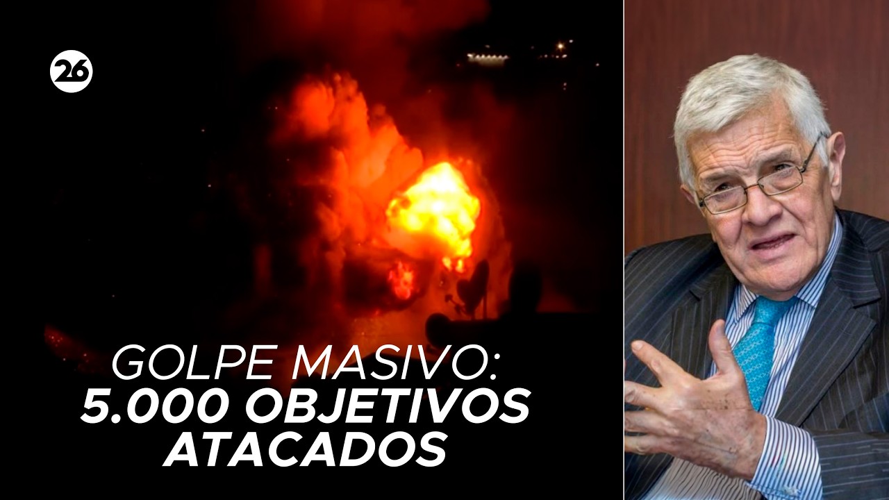 🚨 OFENSIVA SIN PRECEDENTES | EEUU bombardeó más de 5.000 objetivos de Irán