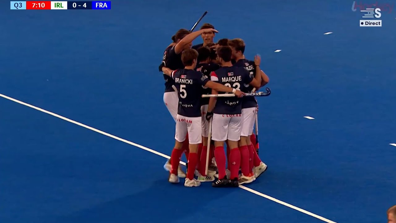 Les Bleus étrillent l'Irlande en qualification pour l'Euro 2023 !!! 🏑