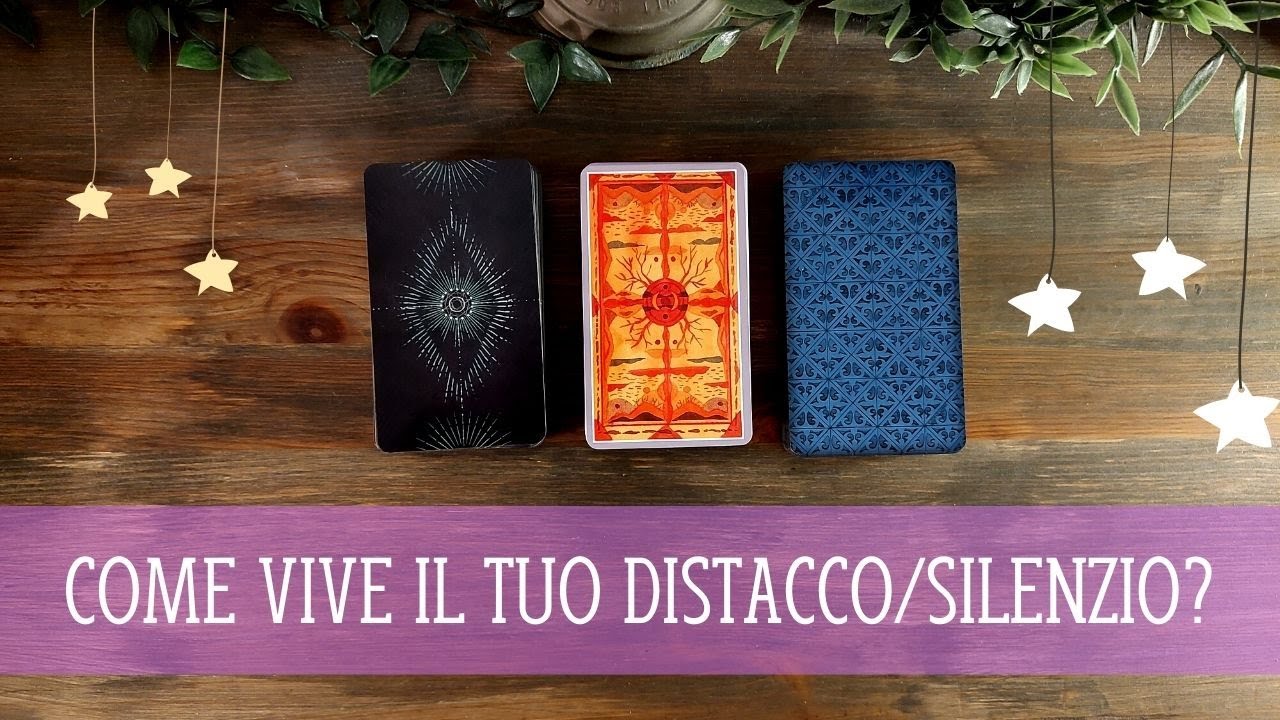 Come vive il tuo distacco (o il tuo silenzio, allontanamento, blocco)? 💜 Tarocchi Amore Interattivi