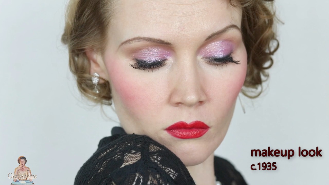 How to do a 1930s Hollywood Makeup Look c.1935