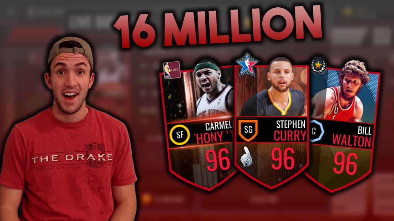 16 MIL SHOPPING SPREE - 7 NEW 95+ PLAYERS! - NBA Live Mobile