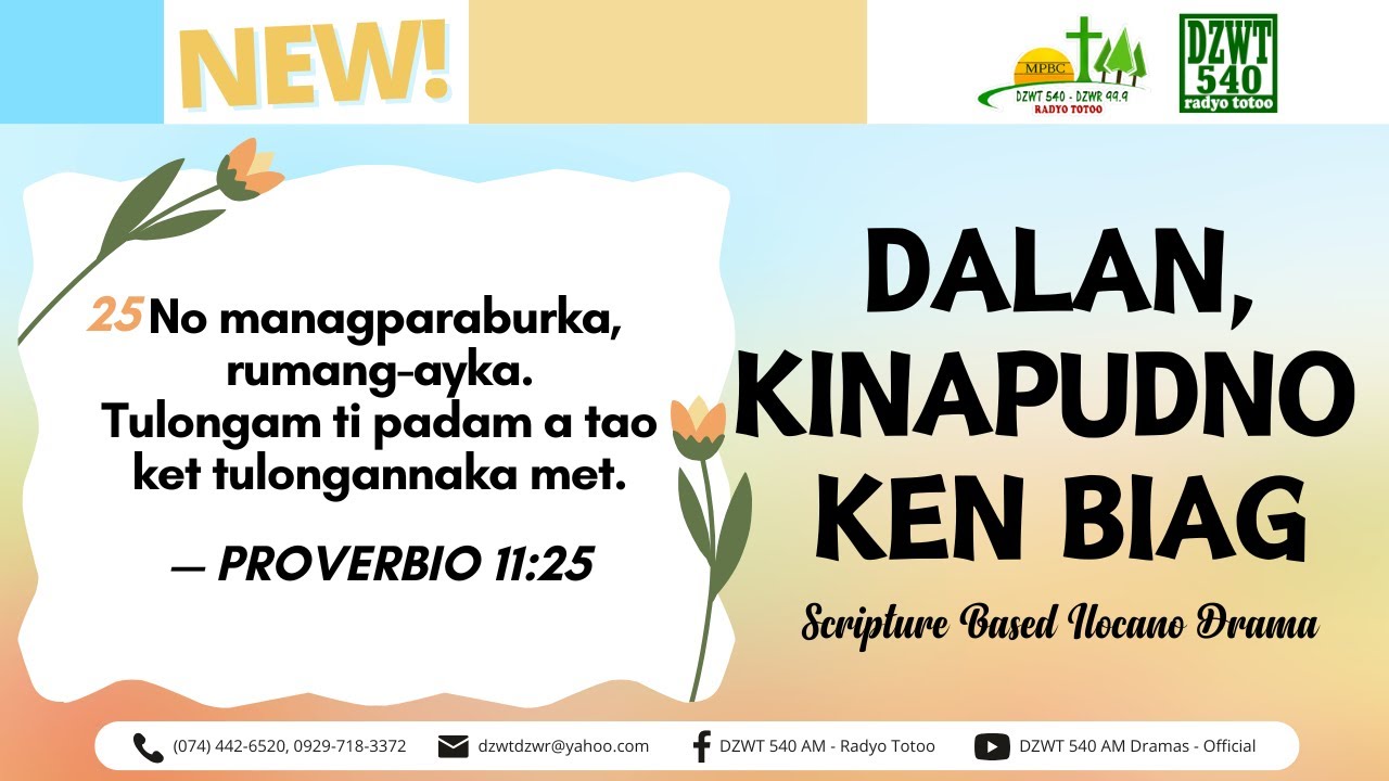 Dalan, Kinapudno ken Biag - August 12, 2025 #DZWTDramasOfficial