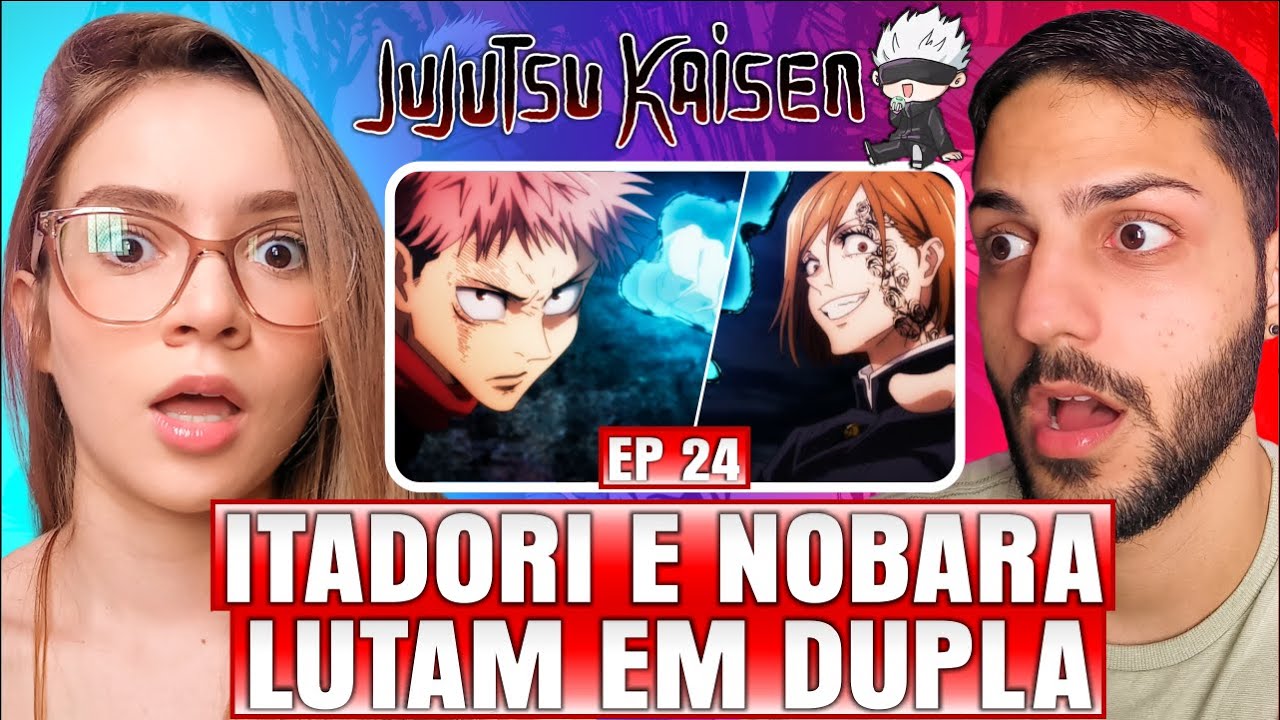 (EPISÓDIO FINAL 😱😭) Profª de Geografia ASSISTE JUJUTSU KAISEN｜EPISÓDIO 24｜DUBLADO｜REACT