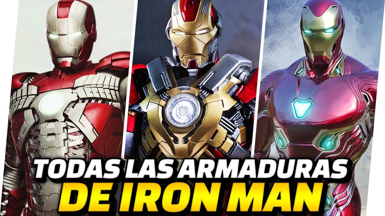 Todas las Armaduras de IRON MAN