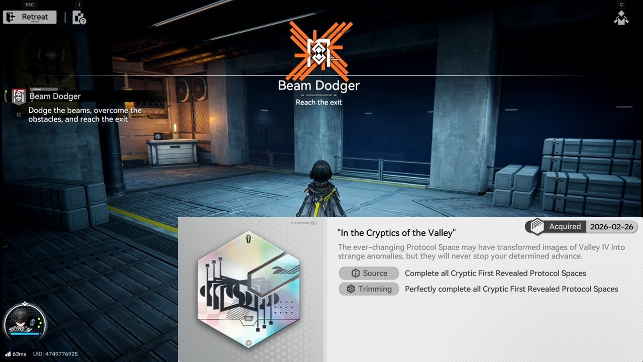 Beam Dodger | All Collected + Trimmed Medal | Delver of the Cryptic [Arknights: Endfield]